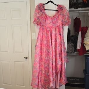 Sugar Thrillz Growin' Pretty Maxi Dress 1X